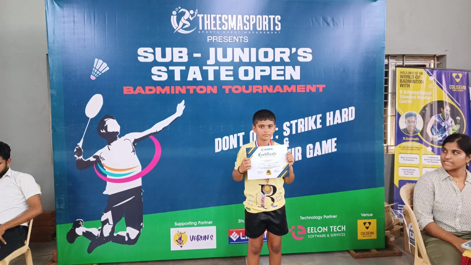 Sub-Junior State Level Open Badminton Tournament – Coimbatore (Nov 2024) gallery preview 2