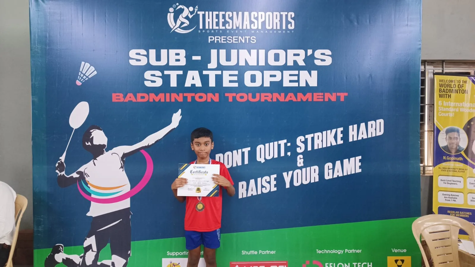 Sub-Junior State Level Open Badminton Tournament – Coimbatore (Nov 2024) gallery preview 4