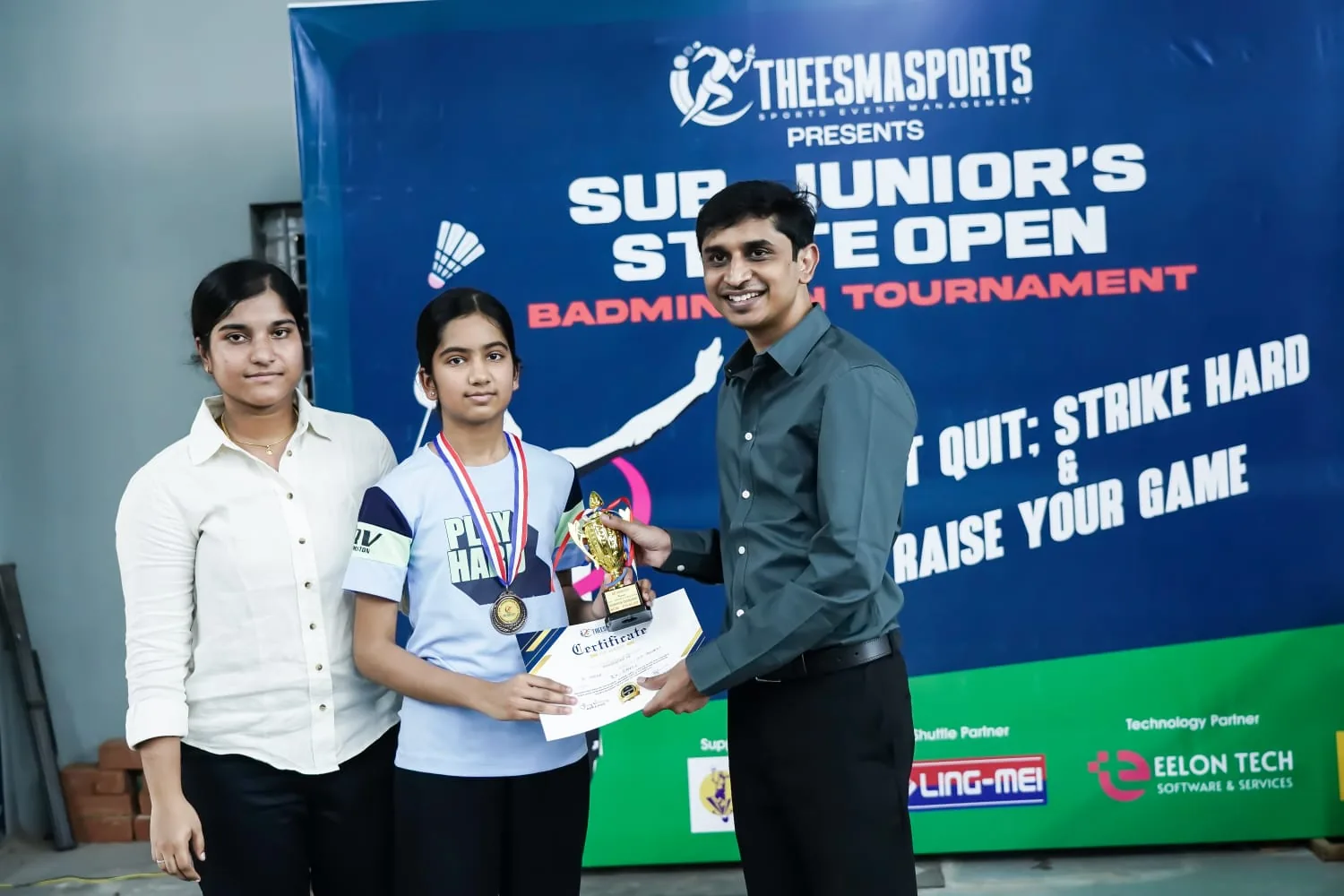 Sub-Junior State Level Open Badminton Tournament – Coimbatore (Nov 2024) gallery preview 16