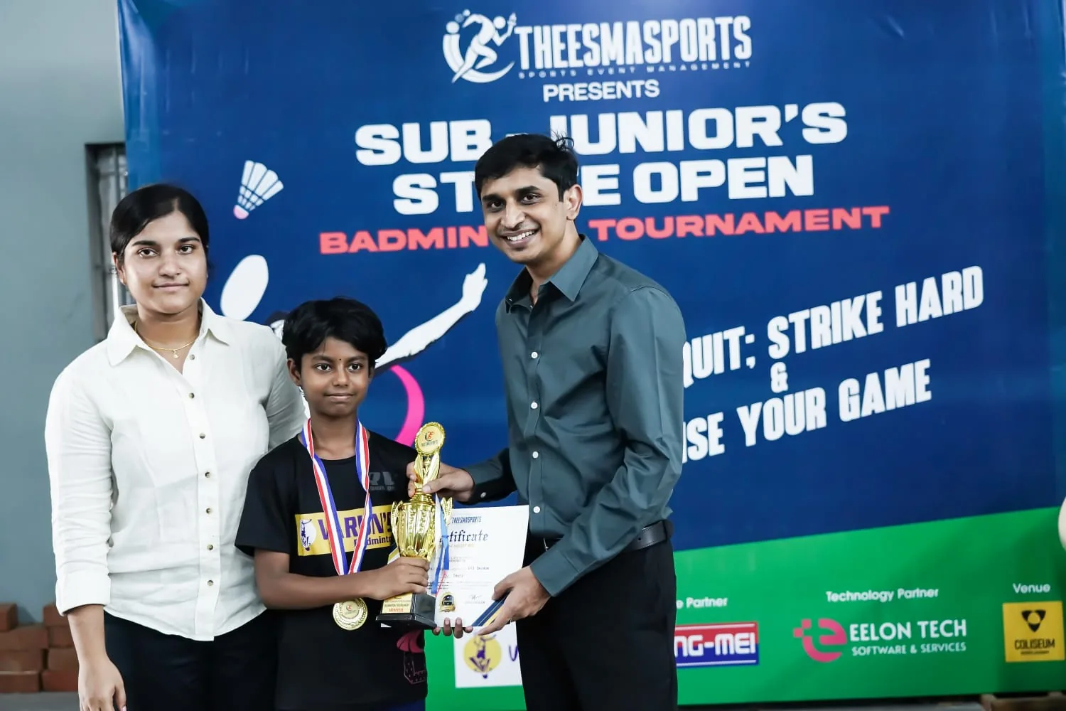 Sub-Junior State Level Open Badminton Tournament – Coimbatore (Nov 2024) gallery preview 20