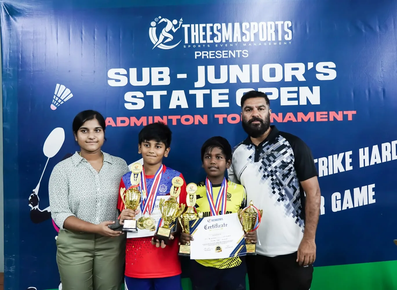 Sub-Junior State Level Open Badminton Tournament – Coimbatore (Nov 2024) gallery preview 35