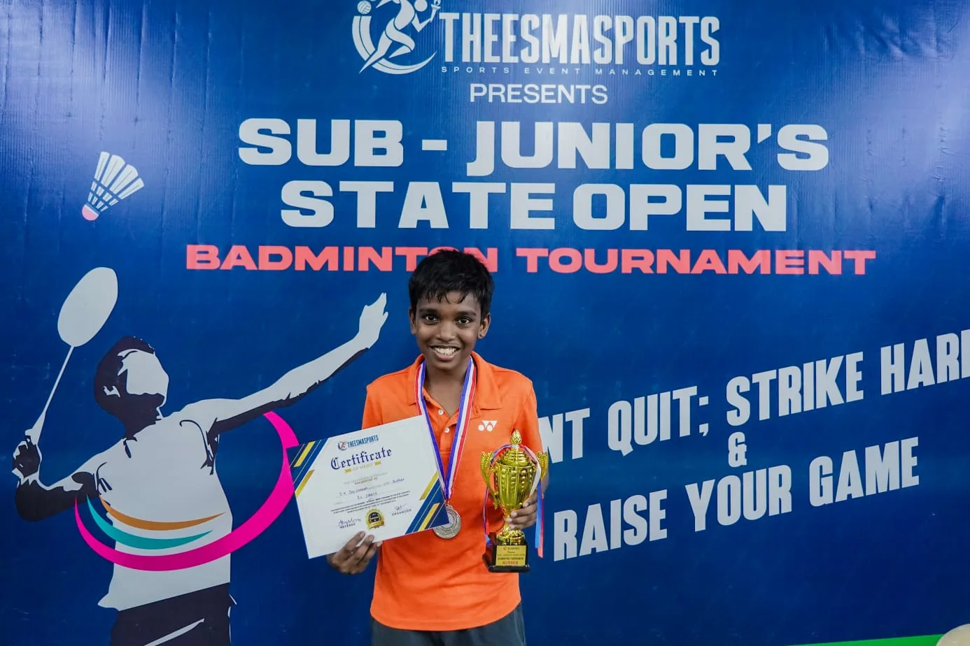 Sub-Junior State Level Open Badminton Tournament – Coimbatore (Nov 2024) gallery preview 40