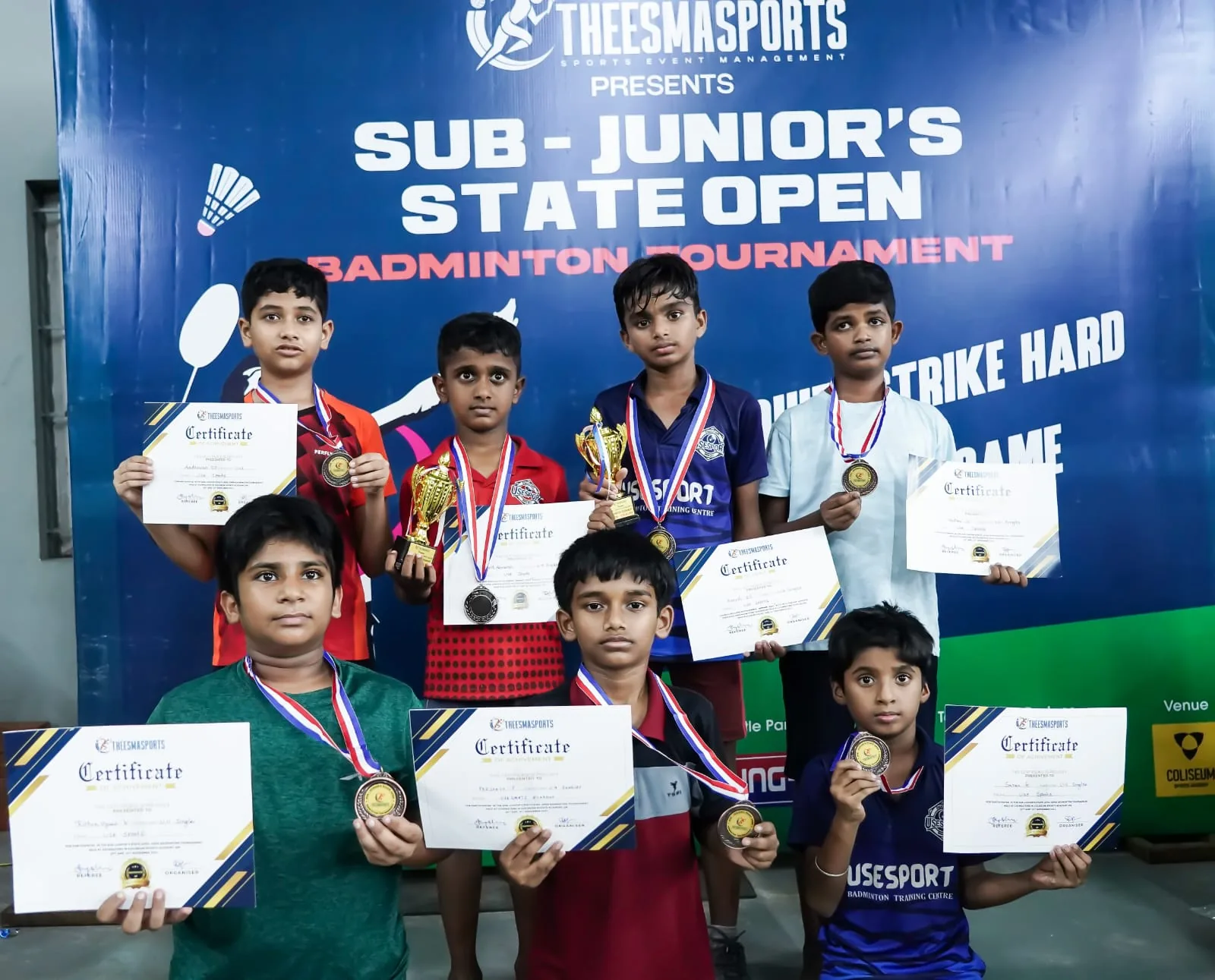 Sub-Junior State Level Open Badminton Tournament – Coimbatore (Nov 2024) gallery preview 45